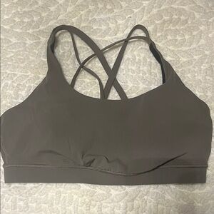 lululemon athletica Cross-Back Sports Bra - Brown